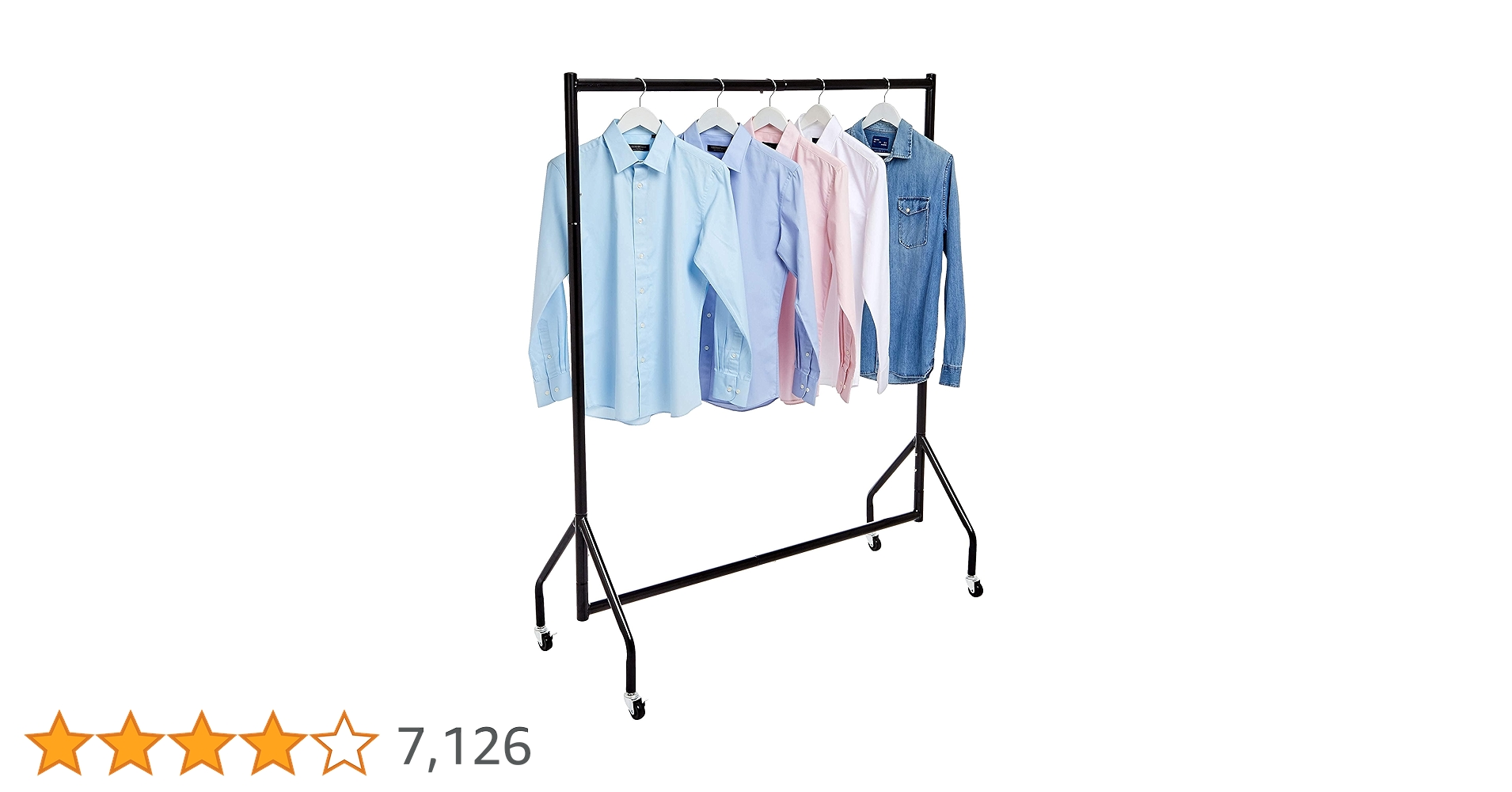 Amazon｜Amazonベーシック ハンガーラック 洋服ラック 頑丈